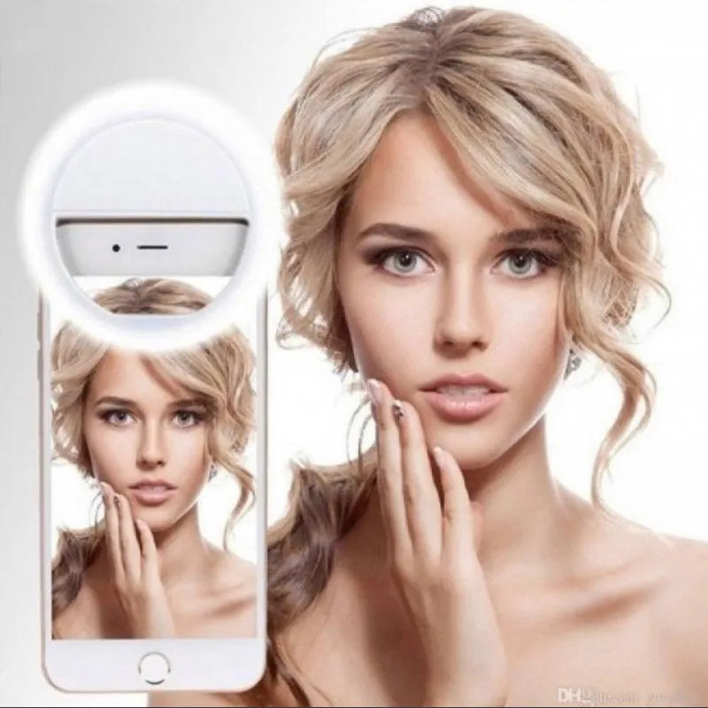 إضاءة دائرية للسيلفي