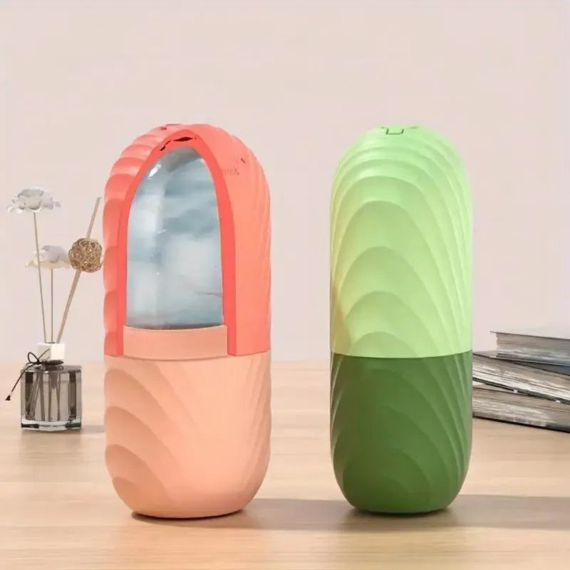 أسطوانة الثلج للعناية ببشرة الوجه