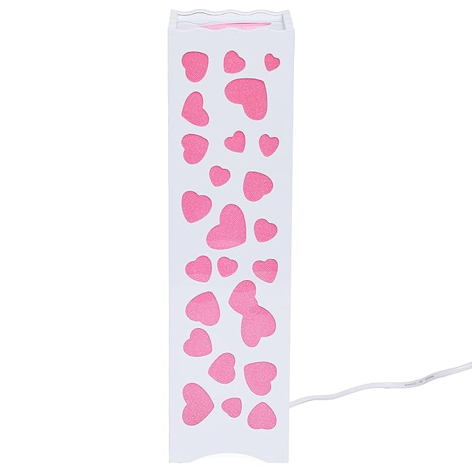 مصباح زينة على شكل قلب