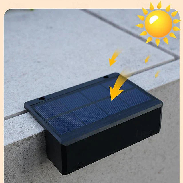 مصباح جداري يعمل بالطاقة الشمسية بتقنية LED